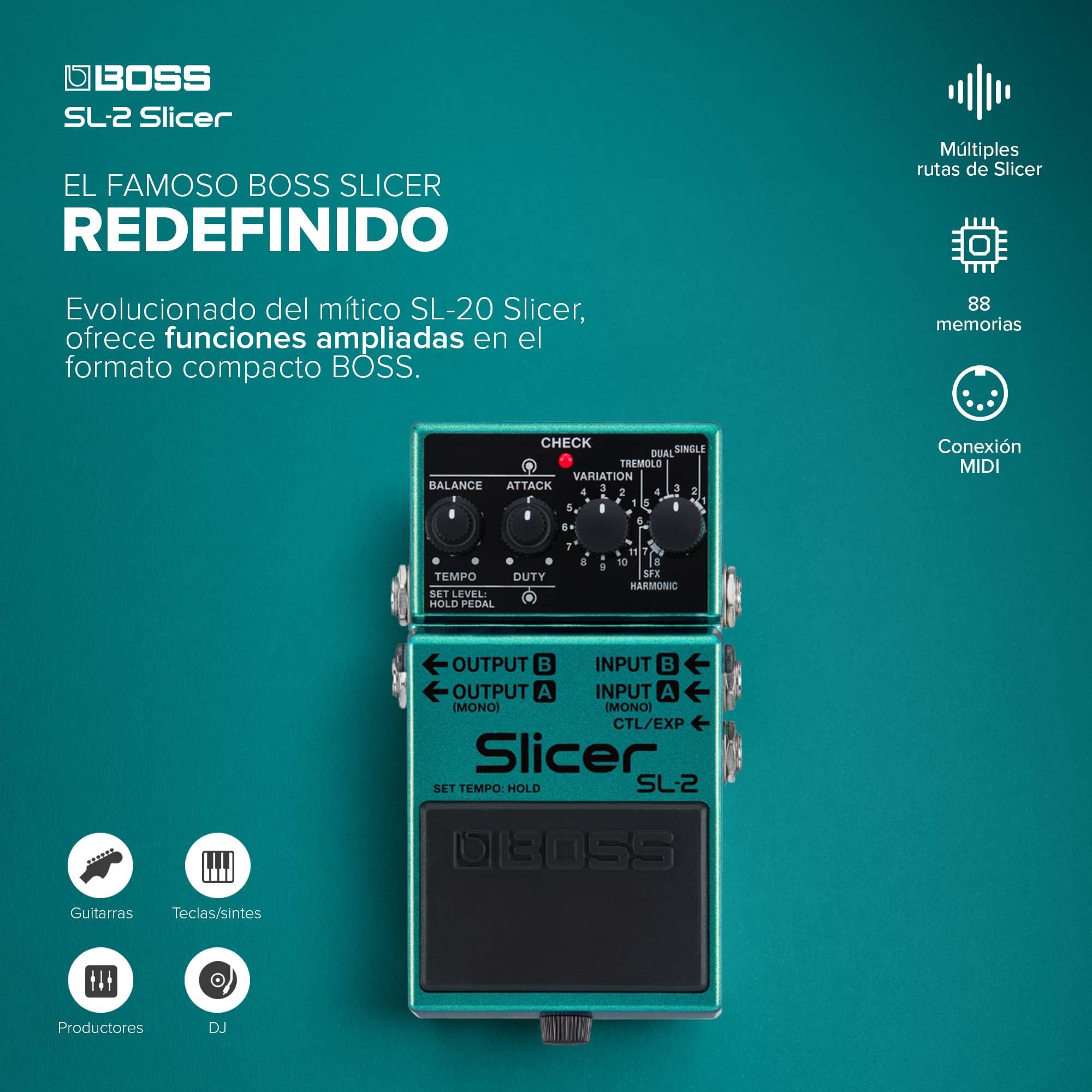 BOSS SL-2 Slicer The famous BOSS Slicer effect in an advanced